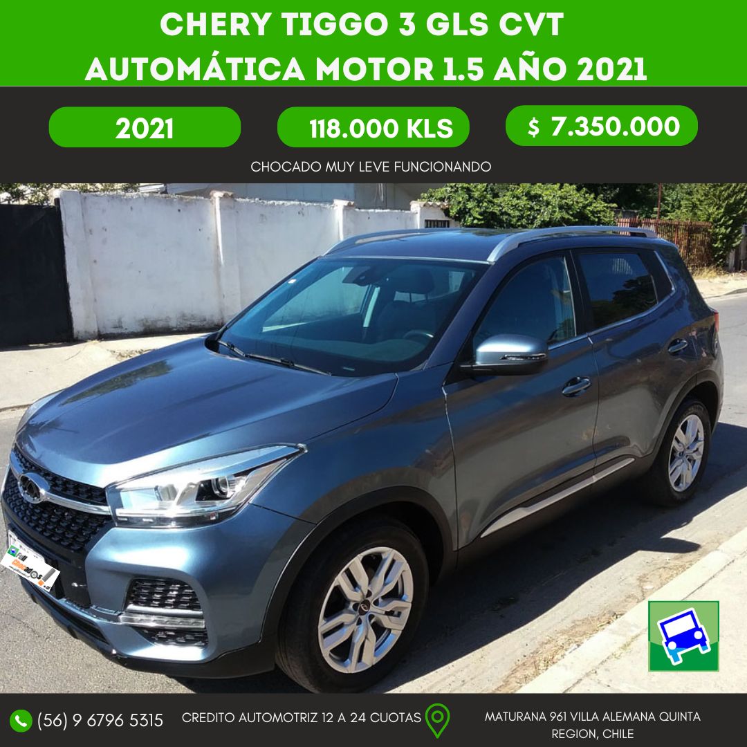 CHERY TIGGO 3 GLS CVT automática Motor 1.5 AÑO 2021 - Imagen 18