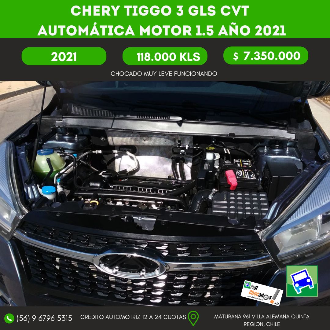 CHERY TIGGO 3 GLS CVT automática Motor 1.5 AÑO 2021 - Imagen 17