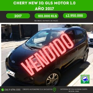 CHERY NEW IQ Motor 1.0 Año 2017