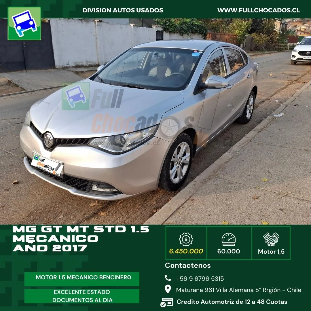 MG GT MT STD | mecánico | Motor 1.5 AÑO 2017 - Imagen 11